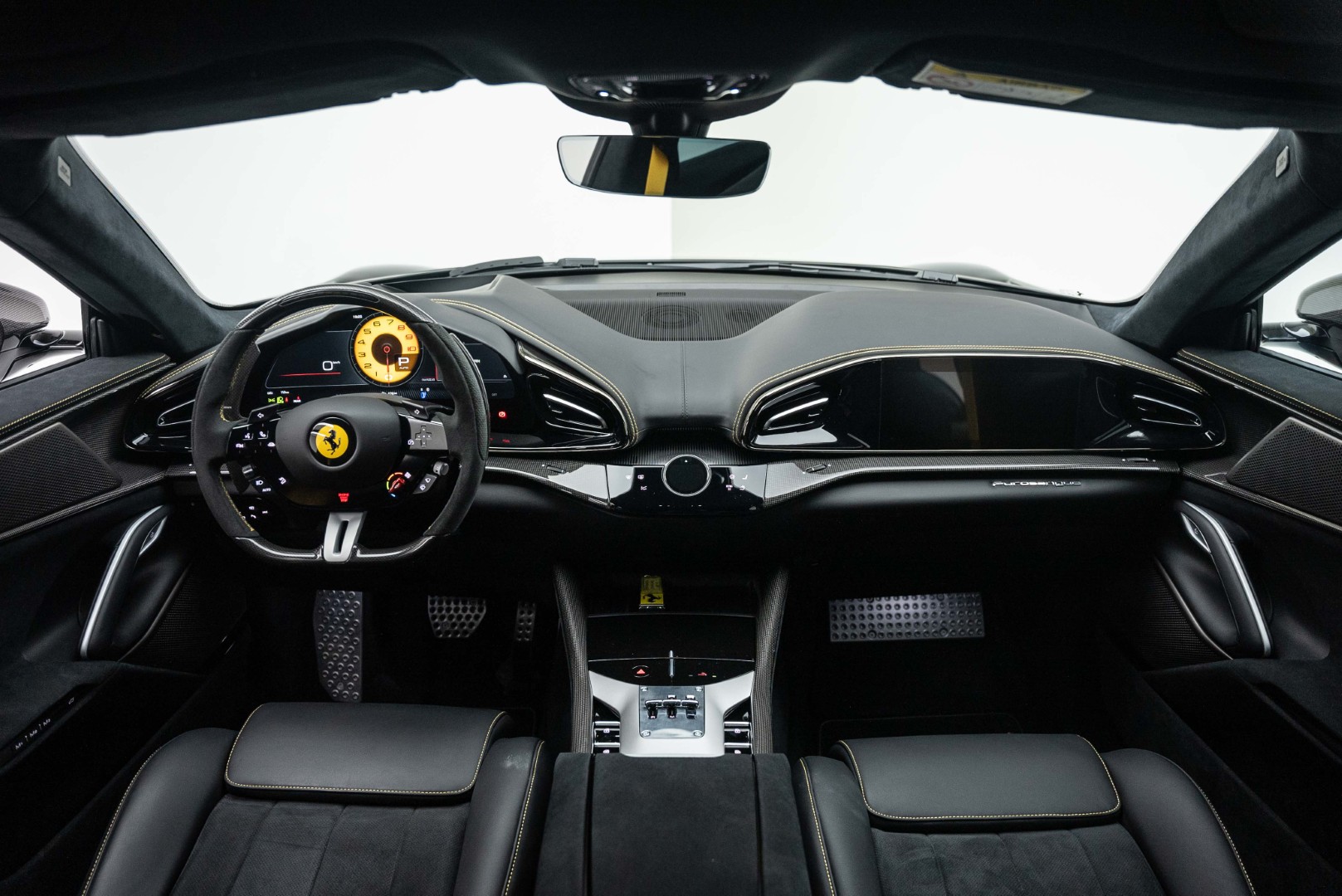 2024 FERRARI PUROSANGUE | FULL CARBON | DAYTONA BLACK | VENTILATED SEATS | SPECIAL DESIGN SEATS | HI